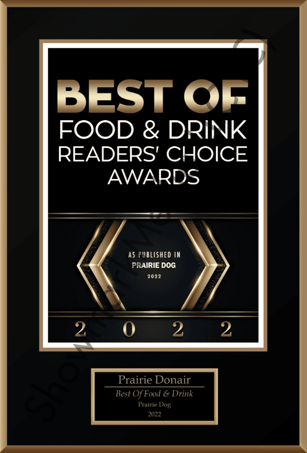 Prairie Dog Best of Food & Drink 2022 badge